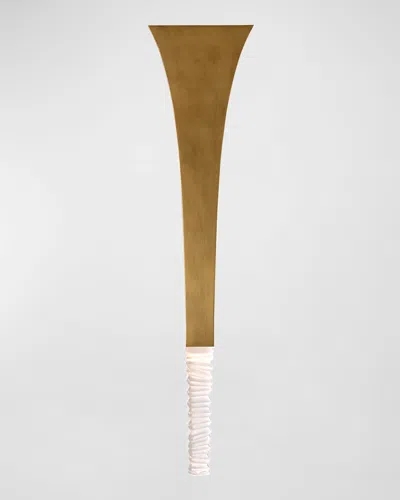 Kalco Lighting Roman Led Wall Sconce In Gold