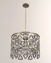 Kalco Lighting Triangulo Pendant Light, 22"
