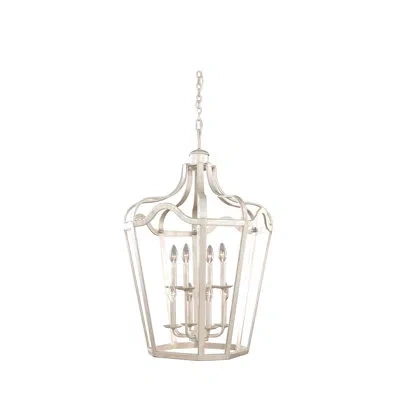 Kalco Livingston 6 Lt Pearl Silver Pendant