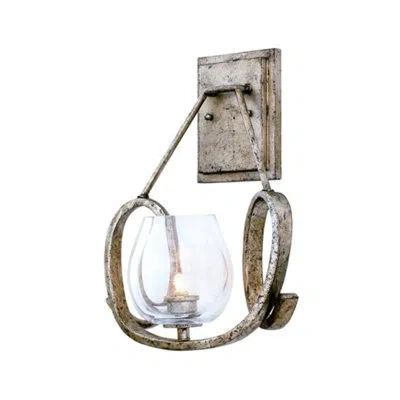 Kalco Madison 1 Lt Platinum Wall Sconce