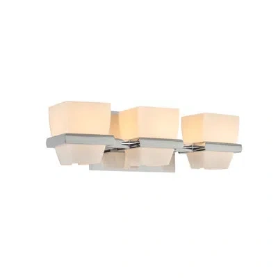 Kalco Malibu 3 Lt Polished Chrome Vanity Light