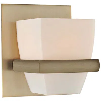 Kalco Malibu 5" Wide Brushed Bronze 1-light Wall Sconce