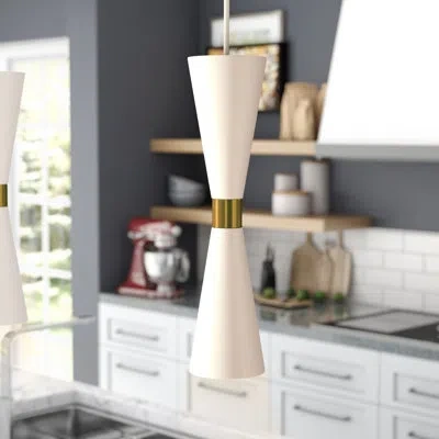 Kalco Milo 1-light Led Mini Pendant In Black