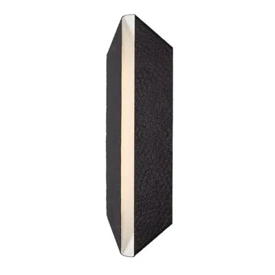 Kalco Ori 1 Lt Deep Bronze Outdoor Wall Sconce