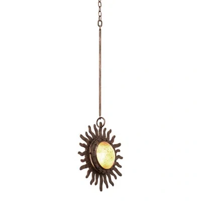 Kalco Polaris 1 - Light Unique / Statement Geometric Pendant In Moon Silver