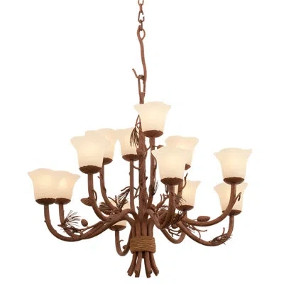 Kalco Ponderosa 8 Lt Ponderosa Chandelier