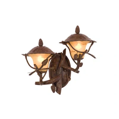Kalco Ponderosa Outdoor 2 Lt Ponderosa Outdoor Wall Sconce
