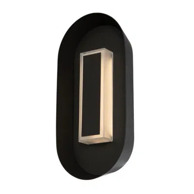 Kalco Prescott Outdoor 1 Lt Matte Black Outdoor Wall Sconce