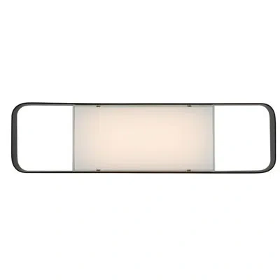 Kalco Rhapsody 1 Lt Matte Black Vanity Light