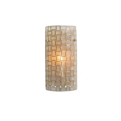 Kalco Roxy 1 Lt Oxidized Gold Leaf Wall Sconce  In Oxidized Gold Leaf;feuille D'or Oxydée
