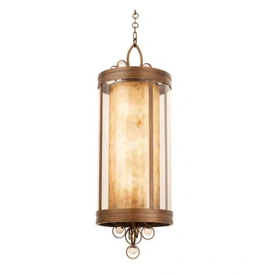 Kalco Sandhurst 6 - Light Lantern Drum Chandelier