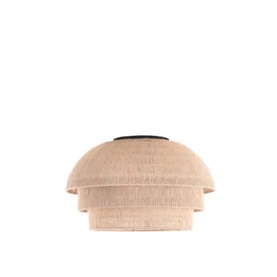 Kalco Seychelles 1 Lt Matte Black Flush Mount