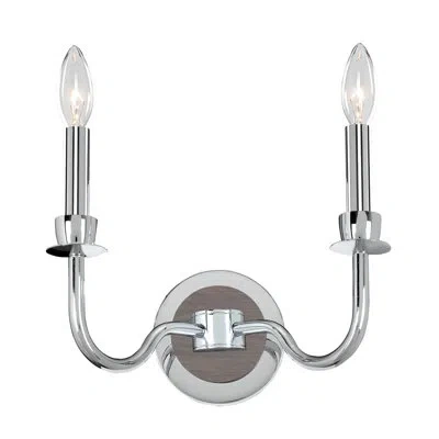 Kalco Sharlow 2-light Candle Wall Light