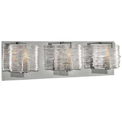 Kalco South Bay 19" Wide Chrome 3-light Bath Light