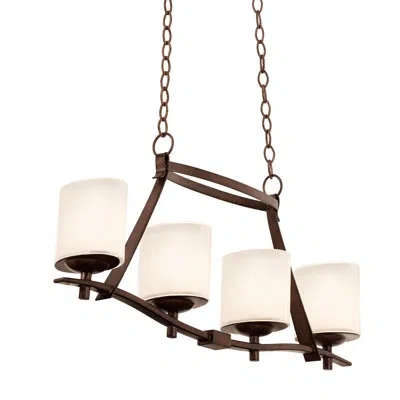 Kalco Stapleford 4 - Light Kitchen Island Linear Pendant