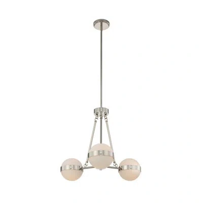 Kalco Tacoma 3 Light Modern & Contemporary Chandelier By