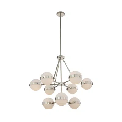 Kalco Tacoma 9 Light Modern & Contemporary Chandelier By