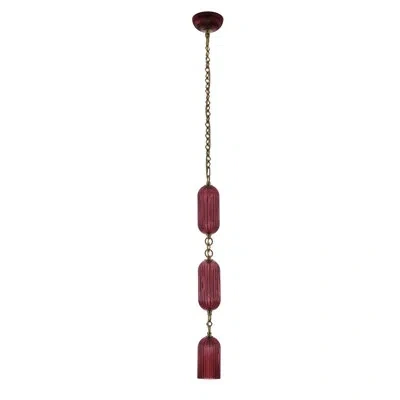 Kalco Verde 4-in 1 Light (40-watt) Satin Brass Pendant