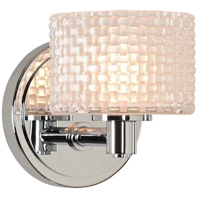Kalco Willow 6" High Chrome Led Wall Sconce