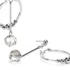 Kaleidoscope Accessories Women's Sundry Tear Drop Earrings In Silver In Metallic