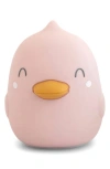 Kalencom Brightduck Silicone Night Light In Pink