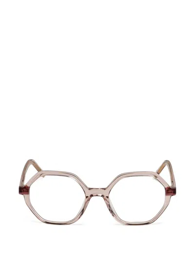 Kaleos Kids' Andersen Geometric-frame Glasses In Pink