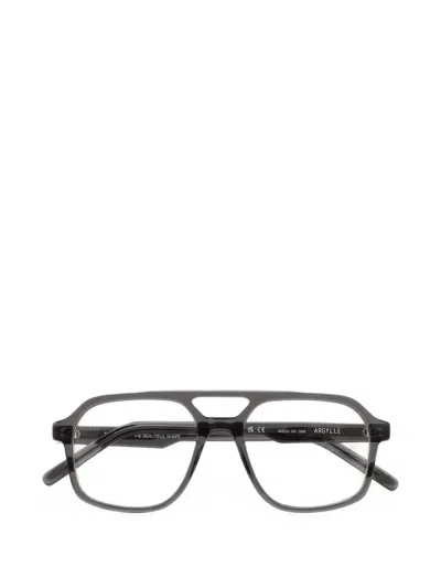 Kaleos Argylle Pilot-frame Glasses In Grey
