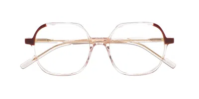 Kaleos Ballard C5 Men's Glasses Pink Size 53 - Free Lenses - Blue Light Block Available In Gold