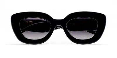 Kaleos Barbara C1 Women's Sunglasses Black Size 50 In Brown