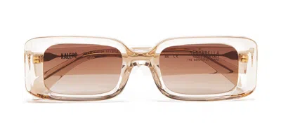 Kaleos Barbarella C18 Occhiali Da Sole Marroni Per Uomo In Gray