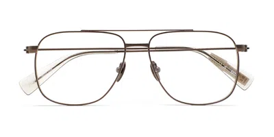 Kaleos Baumer C4 Men's Glasses Brown Size 58 - Free Lenses - Blue Light Block Available In Matte Dark Brown