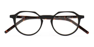Kaleos Berkus M C1 Men's Glasses Black Size 48 - Free Lenses - Blue Light Block Available In Matte Black