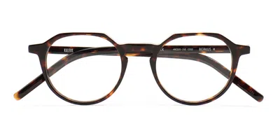 Kaleos Berkus M C2 Men's Glasses Tortoiseshell Size 48 - Free Lenses - Blue Light Block Available In Dark Brown Tortoise