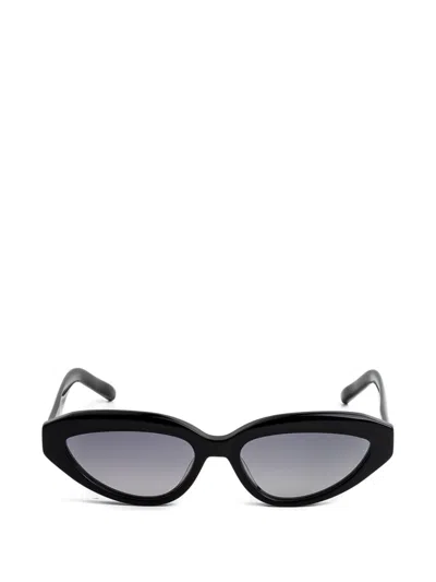 Kaleos Blum Cat-eye-frame Sunglasses In Black