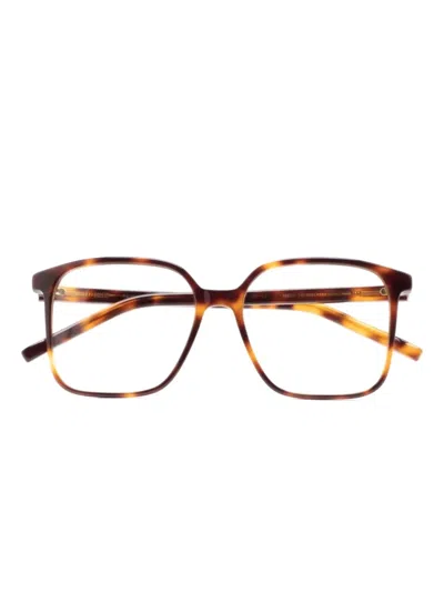 Kaleos Bradshaw Square-frame Glasses In Brown