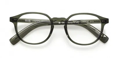 Kaleos Carboni Big Men's Glasses, Green, Size 52