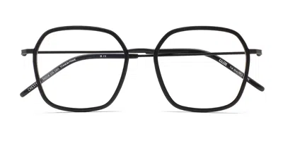 Kaleos Chester Titanium C1 Men's Glasses Black Size 55 - Free Lenses - Blue Light Block Available