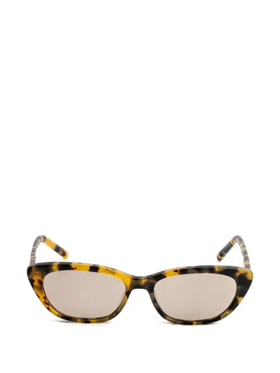 Kaleos Cobb Cat-eye-frame Sunglasses In Brown