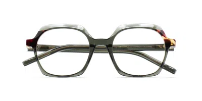 Kaleos Cotton C4 Men's Glasses Green Size 51 - Free Lenses - Blue Light Block Available In Gold