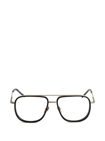 Kaleos Danforth Browline-design Glasses In Gold