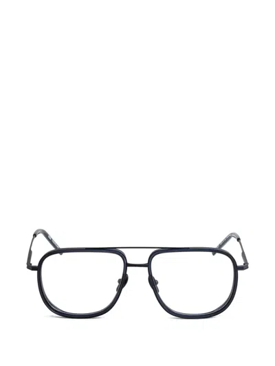 Kaleos Danforth Top-bar Glasses In Blue