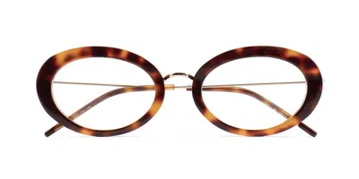 Kaleos Dannon C2 Occhiali Da Vista Tartarugatishell Per Uomo (solo Montatura) In Brown