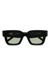 Kaleos Debella Square-frame Sunglasses In Black