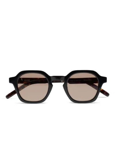 Kaleos Degarmo Geometric Sunglasses In Black