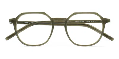 Kaleos Delacorte L C4 Men's Glasses Green Size 53 - Free Lenses - Blue Light Block Available