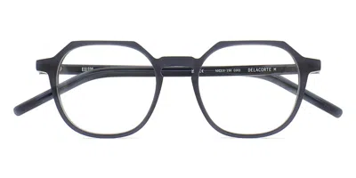 Kaleos Delacorte M C3 Men's Glasses Blue Size 50 - Free Lenses - Blue Light Block Available In Gray