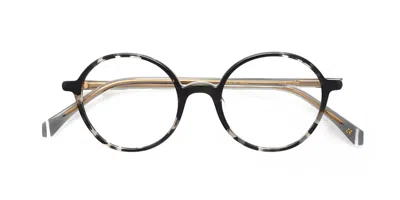 Kaleos Desmond C8 Men's Glasses Tortoiseshell Size 48 - Free Lenses - Blue Light Block Available In Gray