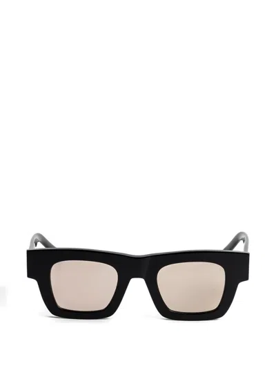 Kaleos Estrich Square-frame Sunglasses In Black