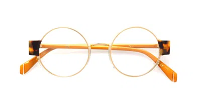 Kaleos Fern C5 Occhiali Da Vista Oro Per Uomo (solo Montatura)