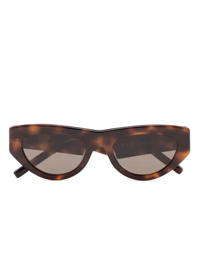 Kaleos Groff Cat-eye Sunglasses In Brown